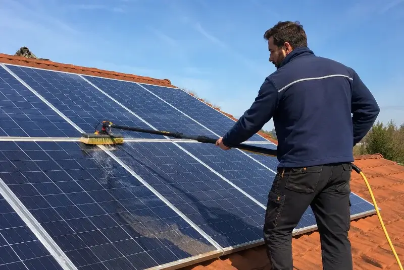 Nettoyage et entretien de panneaux solaires à Pardies-Piétat